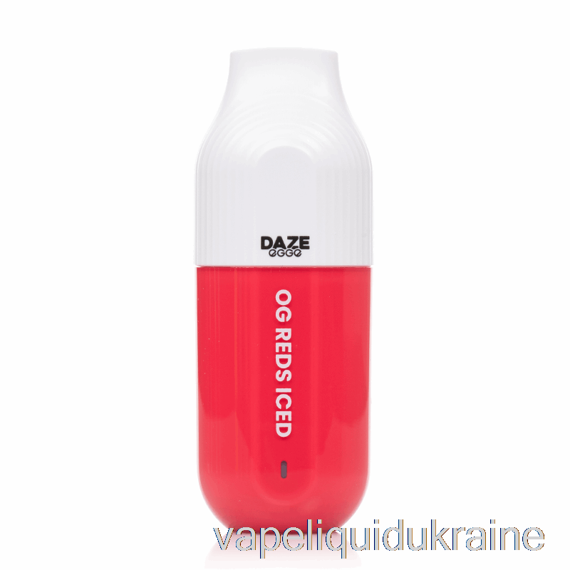 Vape Ukraine 7 Daze EGGE 3000 Disposable OG Reds Iced
